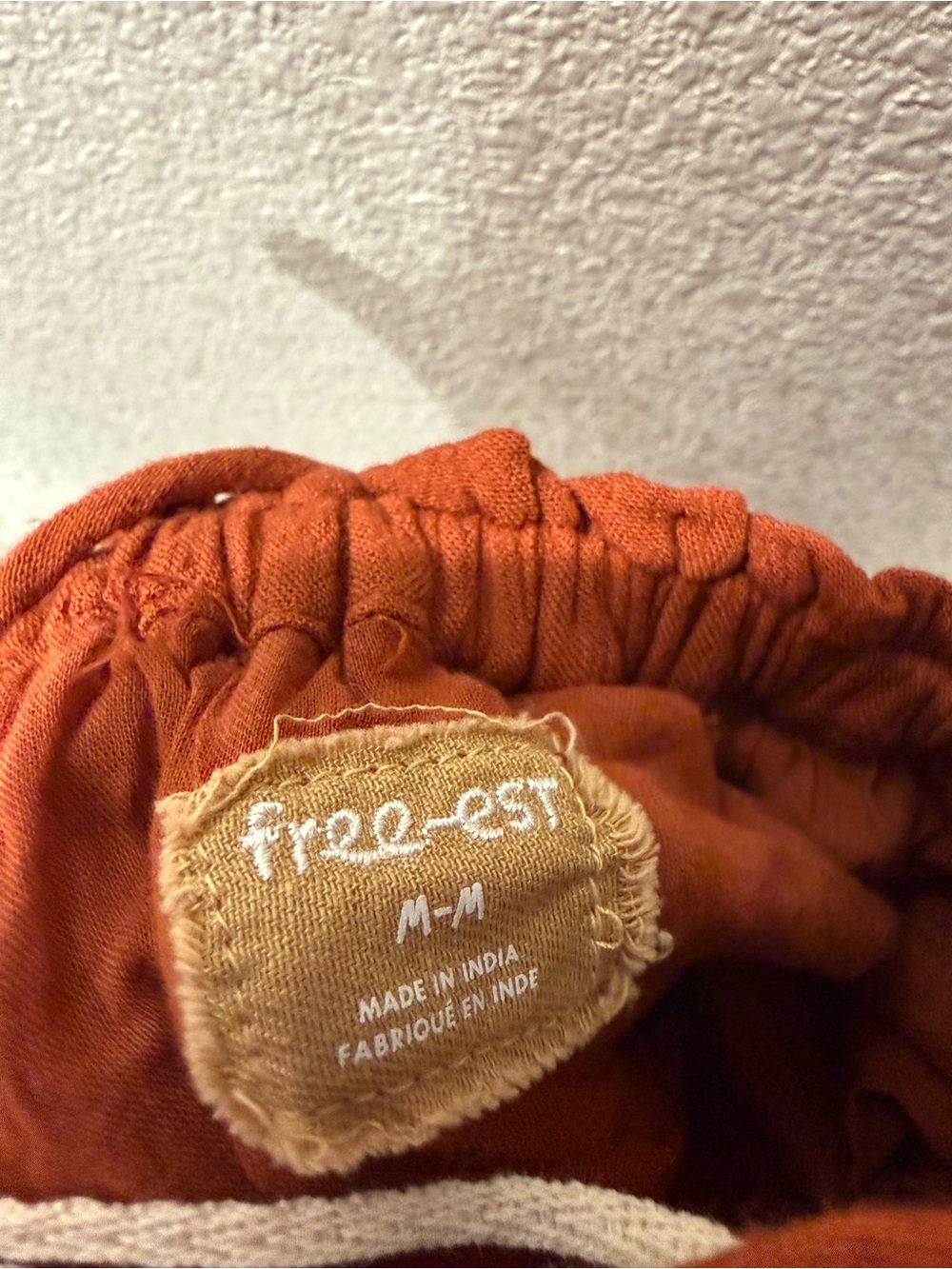 Free People Rust Orange Maxi Halter Dress - Picture 3 of 5